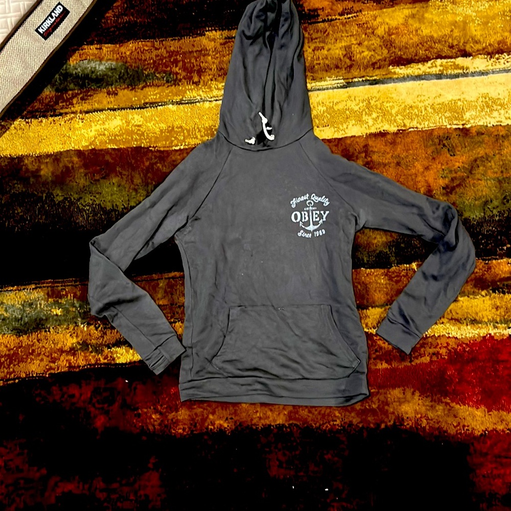 Gray XS Obey hoodie